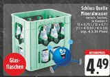 Mineralwasser Angebote von Schloss Quelle bei E center Bottrop für 4,49 €