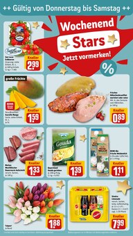 Hähnchen im REWE Prospekt "Dein Markt" mit 33 Seiten (Duisburg)