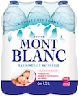 Eau minérale naturelle - MONT BLANC - Intermarché Contact à Colmar Eau minérale naturelle - MONT BLANC en promo chez Intermarché Contact Colmar à 5,40 €