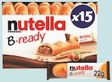 B-Ready Gaufrettes Fourrées - NUTELLA en promo chez Intermarché Créteil à 2,68 €