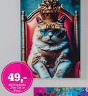 Wandbild "The Cat is King" Angebote bei Höffner Dortmund für 49,00 €