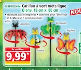 Promo Carillon à vent métallique à 9,99 € dans le catalogue Norma à Héricourt