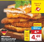 Aktuelles Hähnchen-Minutenchnitzel Angebot bei Netto Marken-Discount in Duisburg ab 4,49 €