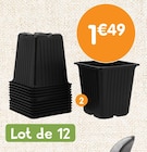 Promo Lot de 12 pots de culture à 1,49 € dans le catalogue B&M à Saint-Brice-sous-Forêt
