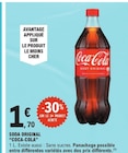 Soda Original - COCA-COLA en promo chez E.Leclerc Drancy à 1,70 €