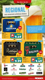 Bier im Penny Prospekt "Wer günstig will, muss Penny." mit 53 Seiten (Rostock)