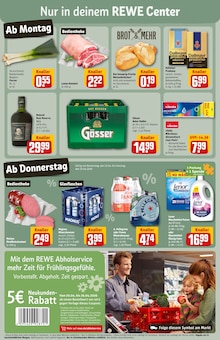 Waschmittel im REWE Prospekt "Dein Markt" mit 40 Seiten (Hamburg)