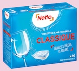 Tablettes Lave-Vaisselle Classique x60 - NETTO en promo chez Netto Tablettes Lave-Vaisselle Classique x60 - NETTO dans le catalogue Netto