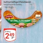 Geflügel-Fleischwurst von Gutfried im aktuellen GLOBUS Prospekt