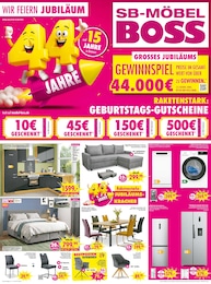 SB Möbel Boss Prospekt für Bremen: "Wir feiern Jubiläum!", 2 Seiten, 29.08.2026 - 04.09.2026
