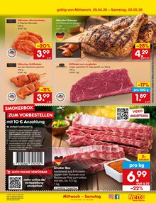 Steak im Netto Marken-Discount Prospekt "Aktuelle Angebote" mit 61 Seiten (Regensburg)