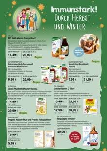 Aktueller VITALIA Reformhaus Prospekt VITALIA Reformhaus Prospekt "FÜR UNSER IMMUNSYSTEM" mit 8 Seiten