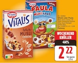 Vitalis Schokomüsli Klassisch von Dr. Oetker im aktuellen E center Prospekt