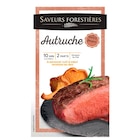 2 pavés d'autruche sauce au foie gras SAVEURS FORESTIERES à 8,99 € dans le catalogue Carrefour