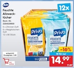 Feuchte Allzwecktücher von Priva im aktuellen Netto Marken-Discount Prospekt für 14,99 €