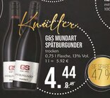 E center Bad Königshofen - Mundart Spätburgunder Angebot im Prospekt Mundart Spätburgunder bei E center im Bad Königshofen Prospekt für 4,44 €