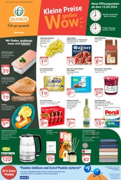 Aktueller GLOBUS Supermarkt Prospekt in Ingelheim und Umgebung, "Aktuelle Angebote" mit 18 Seiten, 22.04.2024 - 27.04.2024