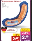 Aktuelles Braunschweiger Mettwurst Angebot bei Netto Marken-Discount in Braunschweig ab 2,39 €