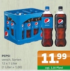 Pepsi im Angebot bei Getränke A-Z in Neubrandenburg Pepsi Angebote von Pepsi bei Getränke A-Z Neubrandenburg für 11,99 €