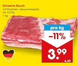 Schweine-Bauch Angebote bei Netto Marken-Discount Heidenheim für 3,99 €