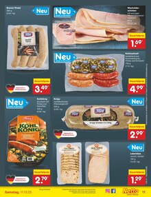 Pinkel im Netto Marken-Discount Prospekt "Aktuelle Angebote" mit 59 Seiten (Oldenburg)