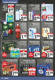 Krombacher im aktuellen EDEKA Prospekt (Rheda-Wiedenbrück) Krombacher im EDEKA Prospekt "Aktuelle Angebote" mit 26 Seiten (Rheda-Wiedenbrück)