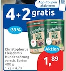 Fleischmix Hundennahrung im Angebot bei budni in Hamburg Fleischmix Hundennahrung Angebote von Christopherus bei budni Hamburg für 1,89 €