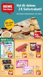 REWE Prospekt für Hannover mit 18 Seiten REWE Prospekt "Dein Markt" für Hannover, 18 Seiten, 20.07.2026 - 25.07.2026