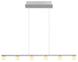 Pendelleuchte, Alu oder Alu/grau, G9-35 Watt, ohne Leuchtmittel Angebote von Mila bei Möbel Martin Homburg für 175,00 €