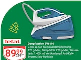 Dampstation SV6116 Angebote von Tefal bei GLOBUS Wetzlar für 89,99 €