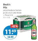 Pils von Beck's im aktuellen V-Markt Prospekt für 11,49 €