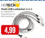 Multi-USB-Ladekabel 3-in-1 im Angebot bei Kaufhaus Stolz in Flensburg Multi-USB-Ladekabel 3-in-1 Angebote von HEITECH bei Kaufhaus Stolz Flensburg für 4,99 €