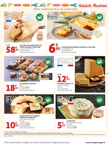 Promotion Poulet Fermier dans le prospectus Auchan Hypermarché, valable du 20/10/2026 au 25/10/2026 Promo Poulet Fermier dans le catalogue Auchan Hypermarché du moment à la page 33