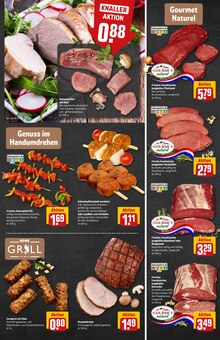 Rindfleisch im REWE Prospekt "Dein Markt" mit 34 Seiten (Essen)