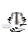 Casserole Tefal Ingenio Emotion - 10 pieces - Acier inoxydable L8979104 - Tefal en promo chez Darty Paris à 56,99 €