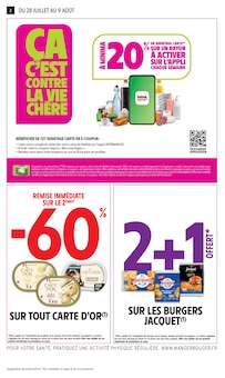 Catalogue Intermarché Super de la semaine 31, "-50% DE REMISE IMMÉDIATE SUR LE 2ÈME", page 2, 28/07/2026 - 09/08/2026 Prospectus Intermarché Super en cours, "-50% DE REMISE IMMÉDIATE SUR LE 2ÈME", page 2 sur 28
