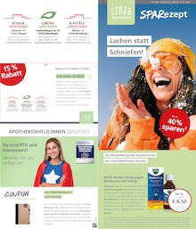 LINDA Premiumapotheke Köngen Prospekt der aktuellen Woche, gültig von 01.01.2026 bis 31.01.2026 Aktueller LINDA Premiumapotheke Köngen Prospekt "Aktuelle Angebote" mit 3 Seiten