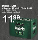 Alt Angebote von Diebels bei TOP Getränke Rheda-Wiedenbrück für 11,99 €