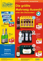 Sekt im Netto Marken-Discount Prospekt in Heilbronn Aktueller Netto Marken-Discount Prospekt mit Sekt, "DER ORT, AN DEM DU IMMER AUSGEZEICHNETE PREISE FINDEST.", Seite 1