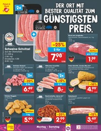 Geschnetzeltes Angebot im aktuellen Netto Marken-Discount Prospekt auf Seite 16