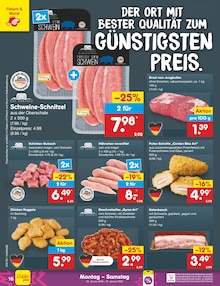 Fleisch im Netto Marken-Discount Prospekt "Aktuelle Angebote" mit 57 Seiten (Hamburg)