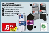 Komfortsocken im Angebot bei E center in Neu-Ulm Komfortsocken Angebote von Gut & Günstig bei E center Neu-Ulm für 6,99 €