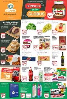Nutella im GLOBUS Prospekt "Aktuelle Angebote" mit 23 Seiten (Offenbach (Main))