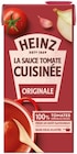 La sauce tomate cuisinée - Heinz en promo chez Lidl Poitiers à 1,02 €