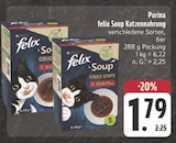 felix Soup Katzennahrung Angebote von Purina bei EDEKA Erlangen für 1,79 €