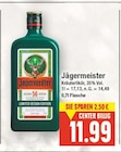 Kräuterlikör von Jägermeister im aktuellen E center Prospekt