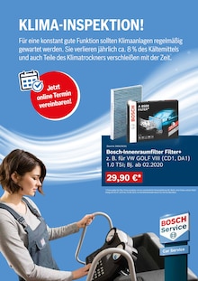 Aktueller Bosch Car Service Prospekt "Bosch Car Service. Die Werkstattprofis." Seite 2 von 21 Seiten