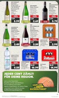 Wasser im Kaufland Prospekt "Hier bin ich richtig" mit 56 Seiten (Freiburg (Breisgau))