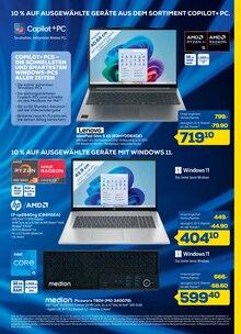 Laptop im EURONICS Prospekt "GENAU RICHTIG. 10% SPAREN." mit 14 Seiten (Bielefeld)