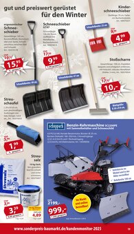 Streusalz im aktuellen Sonderpreis Baumarkt Prospekt (Göttingen) Streusalz im Sonderpreis Baumarkt Prospekt "… da, wo Späne und Preise fallen!" mit 21 Seiten (Göttingen)